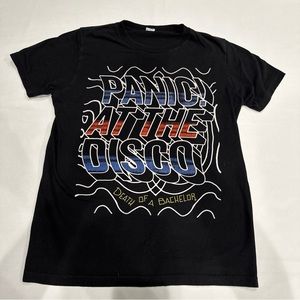 Panic at the Disco Death Of A Bachelor Concert Tee Band Merch T-Shirt MEDIUM